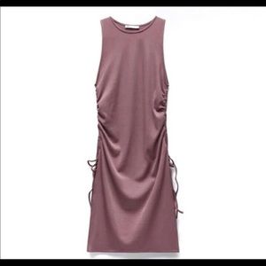 Zara ribbed tunic dress